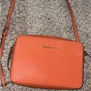 Michael Kors Orange Crossbody Bag